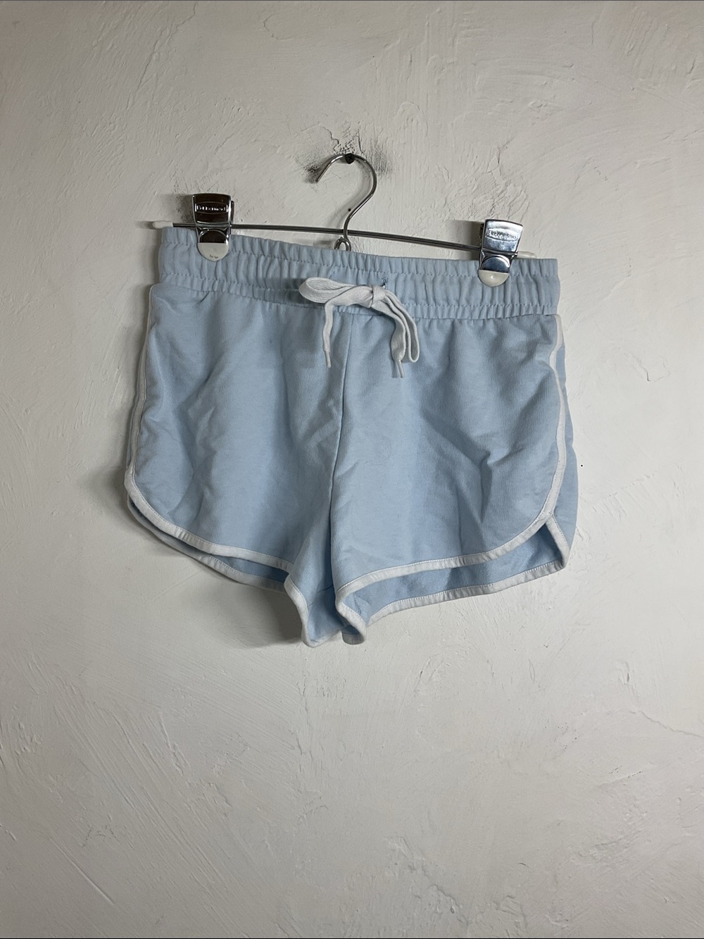 Sale! Forever 21 Light Blue Dolphin Sweat Shorts Size S